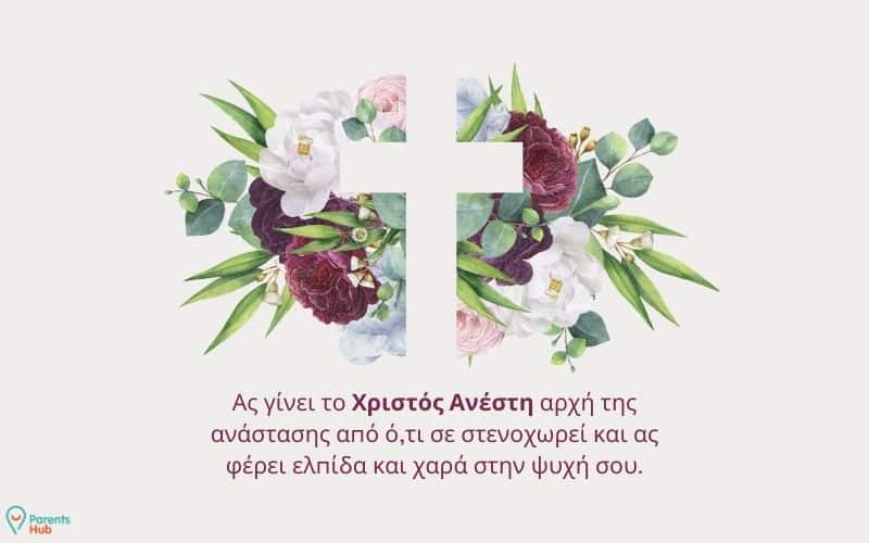 Ευχές Για Πάσχα Με “Χριστός Ανέστη”